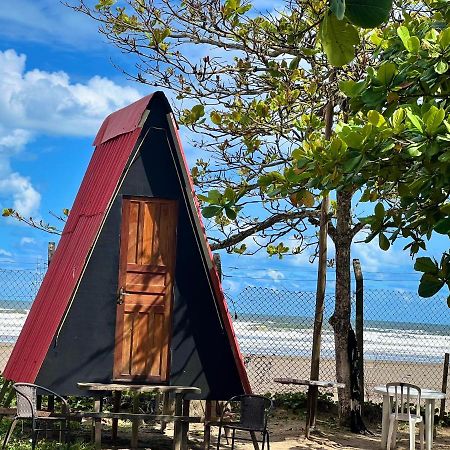 Chalé Jorai - pé na areia Bertioga Exterior foto