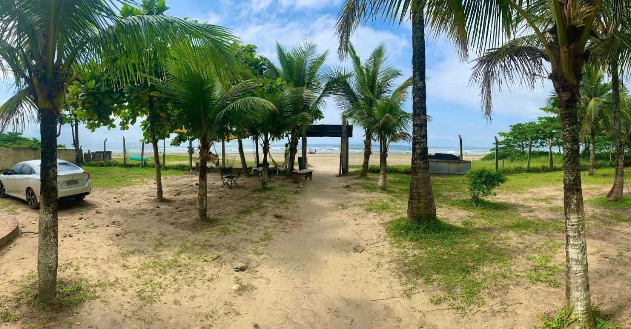Chalé Jorai - pé na areia Bertioga Exterior foto