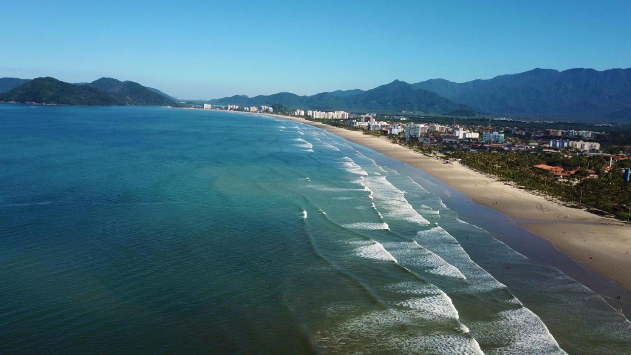 Chalé Jorai - pé na areia Bertioga Exterior foto