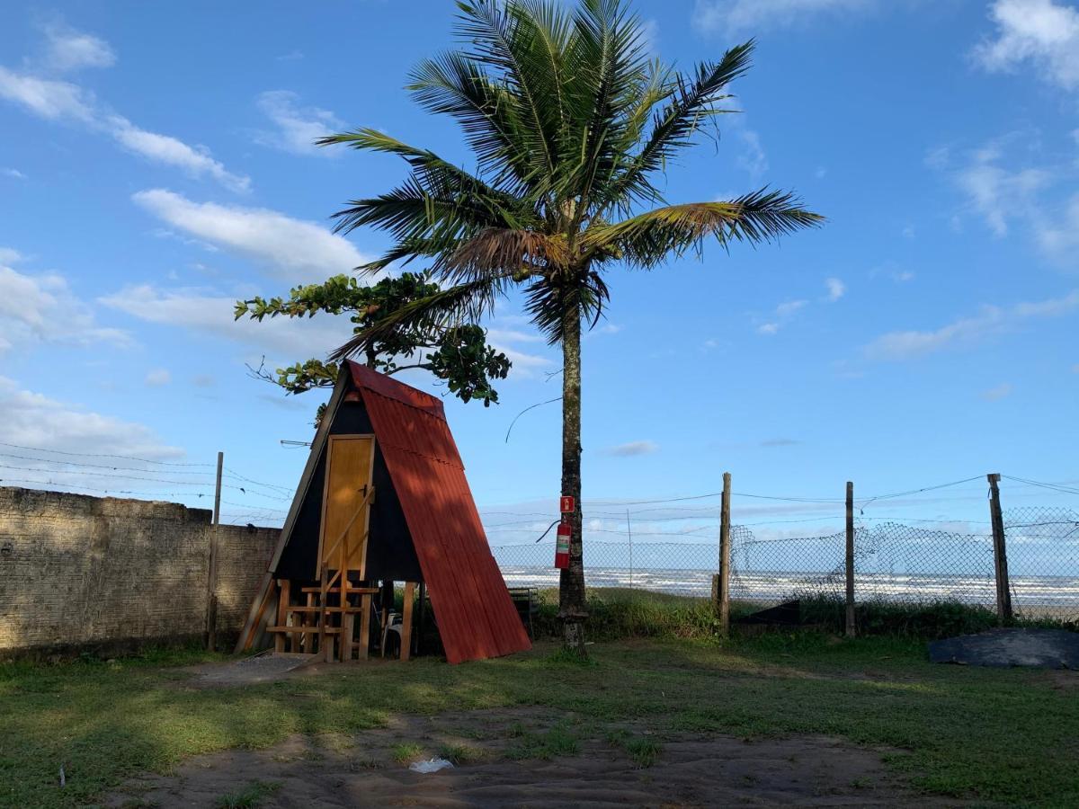 Chalé Jorai - pé na areia Bertioga Exterior foto