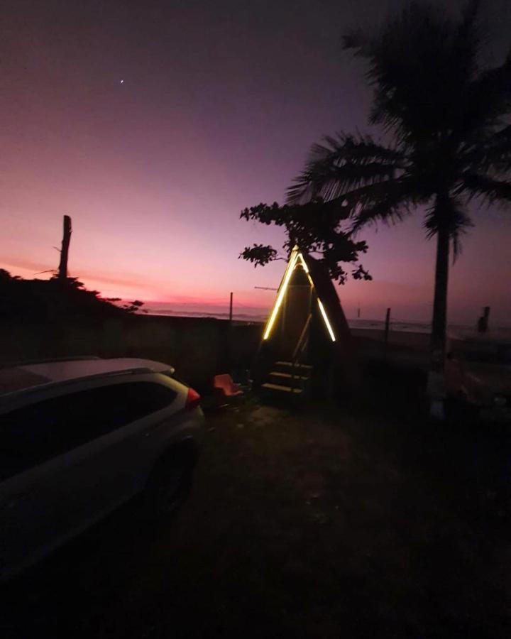 Chalé Jorai - pé na areia Bertioga Exterior foto